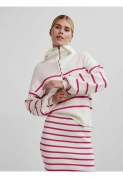 YAS Sweat Polaire - Star White