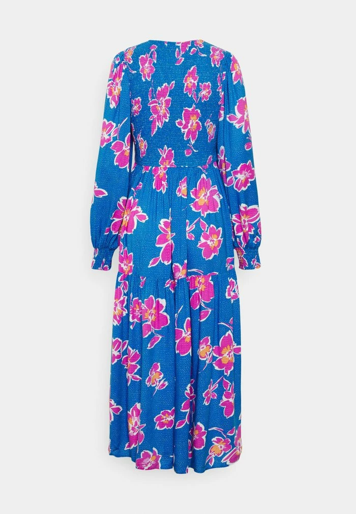 YAS LONG DRESS - Robe De Jour - Strong Blue 2 YAS LONG DRESS - Robe De Jour - Strong Blue – Image 2