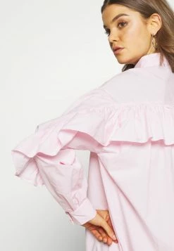 YASDANOLA MIDI SHIRT DRESS - Robe De Jour - Cradle Pink -YAS Soldes Boutique 2317c670585b49d79ed0fb0b9281c8e6