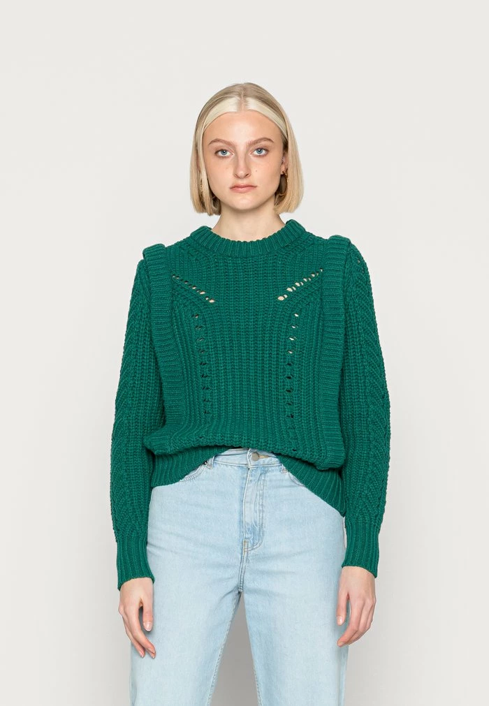 YAS Pullover - Alpine Green 1 YAS Pullover - Alpine Green