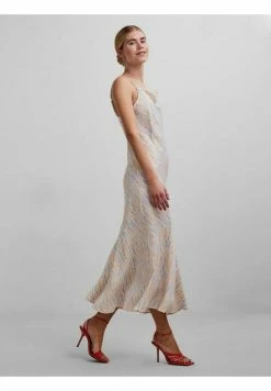 MIDIKLEID YASKILIC - Robe Longue - Whisper White -YAS Soldes Boutique 2491dd7fbe3d4164b20345297901ee00