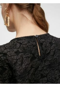 YAS 3/4-ÄRMELN - Blouse - Black -YAS Soldes Boutique 258ae4f2f16e4a548dc7e6cc894610c0