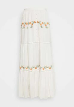 YASFUIA SKIRT - Jupe Longue - Eggnog -YAS Soldes Boutique 269c4325e68b4a4d9b322145dcb49fdd