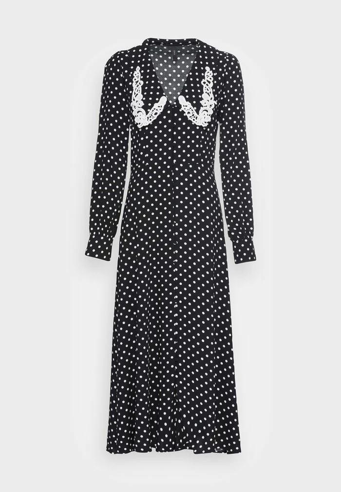 YASDUBLIN LONG DRESS - Robe Chemise - Dublin Aop 4 YASDUBLIN LONG DRESS - Robe Chemise - Dublin Aop – Image 4