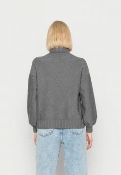 YASMOMENTA - Pullover - Dark Grey -YAS Soldes Boutique 27309467673c4b16b2b2baa40cde30d2