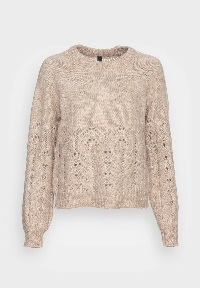 YASJAZLYN ICON - Pullover - Creme Melange 4 YASJAZLYN ICON - Pullover - Creme Melange – Image 4