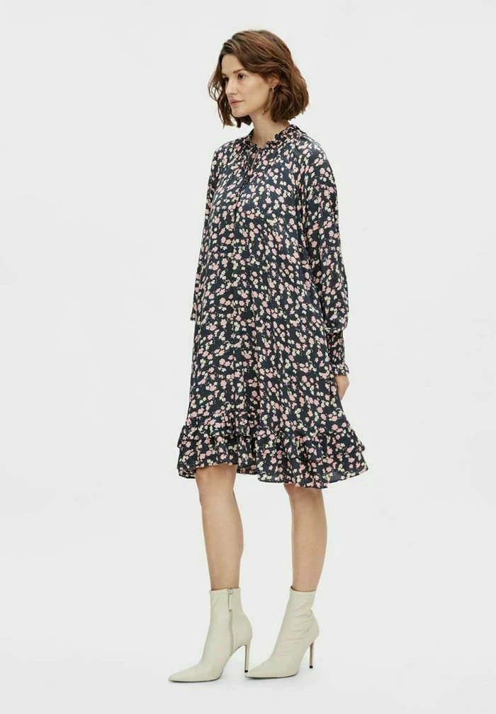 YASVILDA - Robe De Jour - Dark Shadow 2 YASVILDA - Robe De Jour - Dark Shadow – Image 2