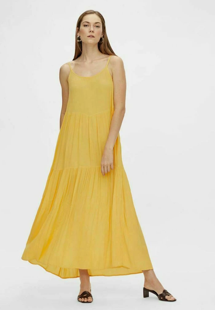 YAS Robe Longue - Pale Marigold 2 YAS Robe Longue - Pale Marigold – Image 2