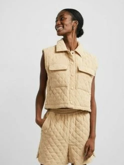 YAS Veste Sans Manches - Candied Ginger