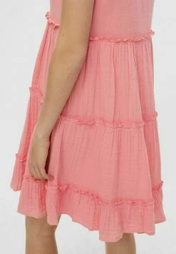 YAS Robe De Jour - Salmon Rose -YAS Soldes Boutique 2b799a555101471182f52432abe28ef6