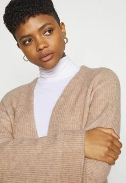 YASALVA LONG CARDIGAN - Gilet - Cuban Sand -YAS Soldes Boutique 2b7cbfaab5da4991a8616b4db865887d