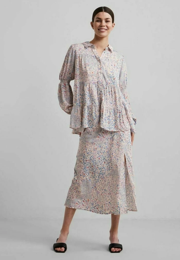 YASLINI - Chemisier - Soft Pink 2 YASLINI - Chemisier - Soft Pink – Image 2