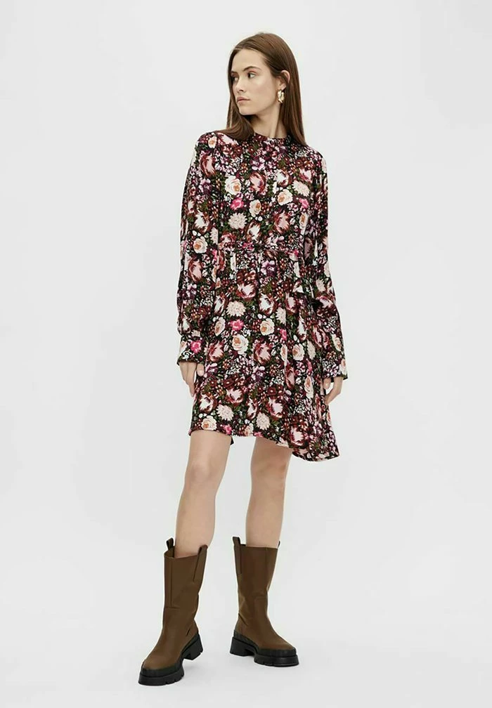 YAS FRILLY - Robe Chemise - Night Sky 2 YAS FRILLY - Robe Chemise - Night Sky – Image 2