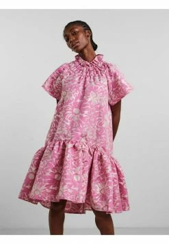 YASMYRIAN - Robe De Jour - Ibis Rose