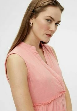 YAS Robe De Jour - Salmon Rose -YAS Soldes Boutique 2e706c00d2404686bc5f0e5900a037fc