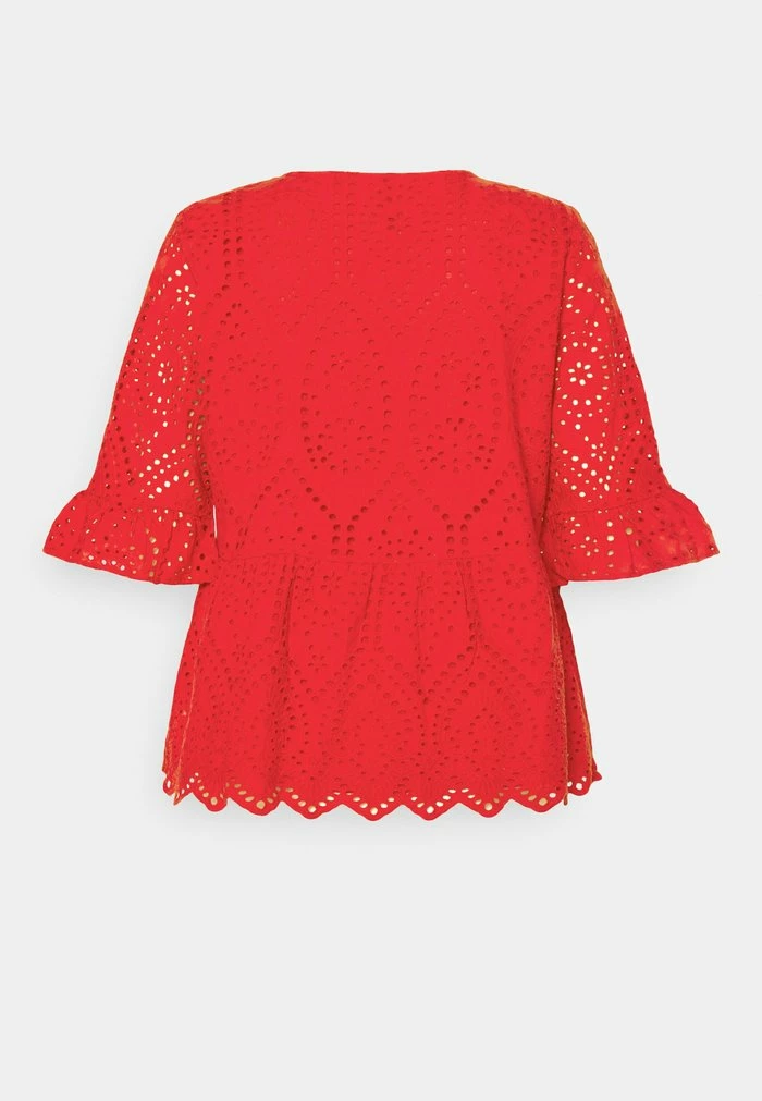YASJOSEFINE - Blouse - High Risk Red 2 YASJOSEFINE - Blouse - High Risk Red – Image 2