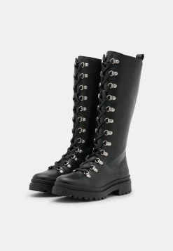 YASPLANA HIGH BOOTS - Bottes à Lacets - Black -YAS Soldes Boutique 2fa4f4902c43412fb9425c8d87d0c359