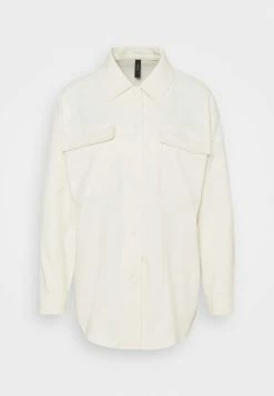 YASRINNA OVERSIZE ICON - Manteau Court - Eggnog