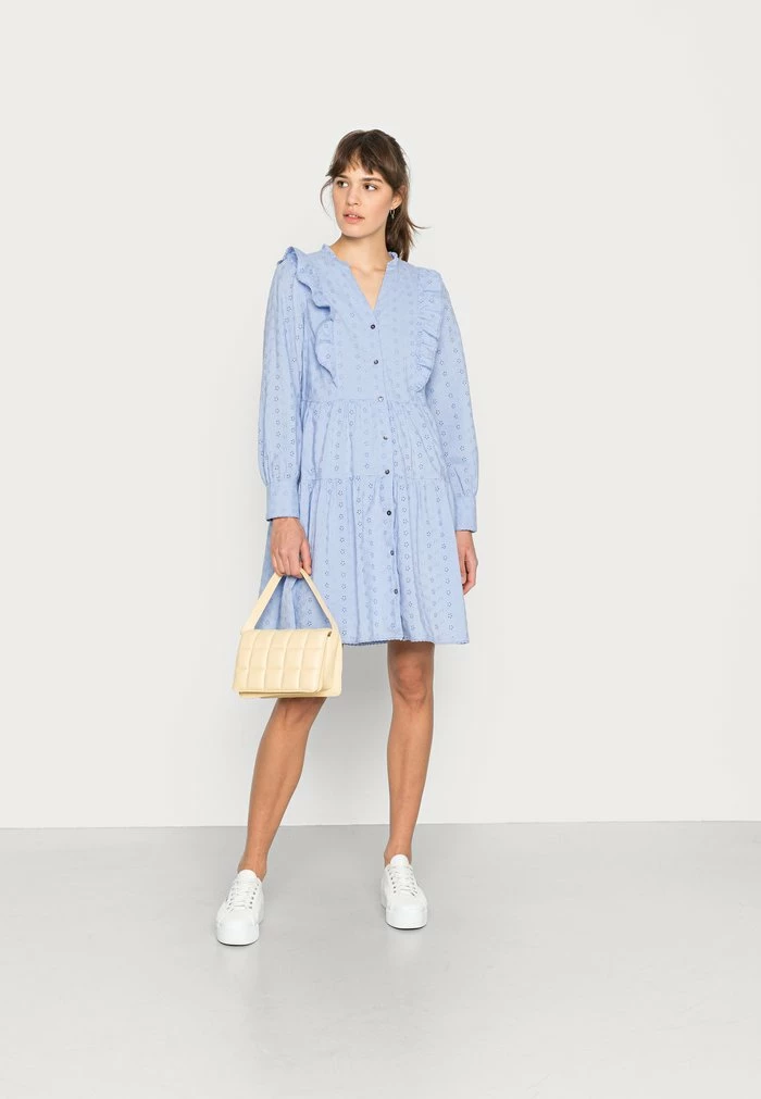 YASSANNA DRESS - Robe Chemise - Lavender Lustre 2 YASSANNA DRESS - Robe Chemise - Lavender Lustre – Image 2