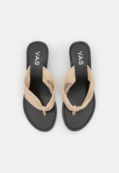 YASSALLI WEDGE - Tongs - Ivory Cream -YAS Soldes Boutique 31c3f6106c7e47849e4b560f2320936b