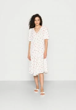 YASSTRAWBA MIDI DRESS - Robe De Jour - Off-white