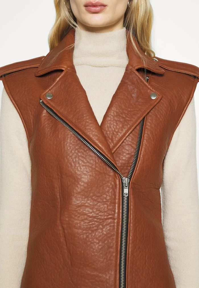 YASFREELY VEST - Veste Sans Manches - Tortoise Shell 6 YASFREELY VEST - Veste Sans Manches - Tortoise Shell – Image 6