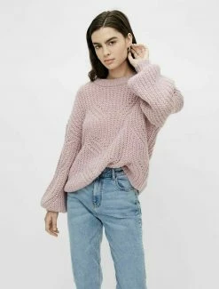 YAS Pullover - Dawn Pink