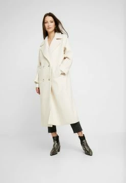 YAS Soldes Boutique 29 YASMARGIT LONG COAT - Manteau Classique - White Swan