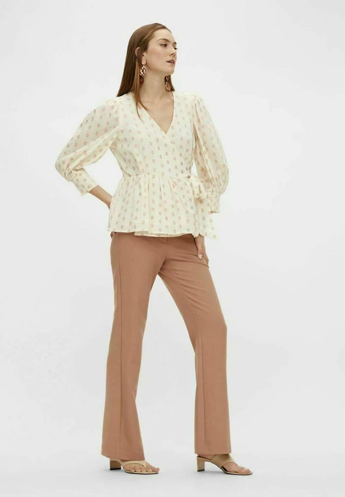 YAS Blouse - Eggnog 2 YAS Blouse - Eggnog – Image 2