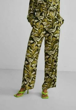 YAS WAVY - Pantalon Classique - Star White