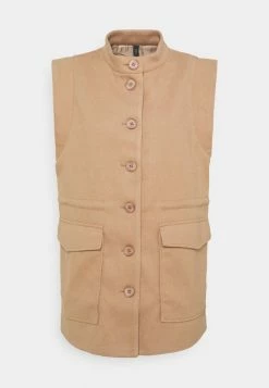 YASMALVAN - Veste Sans Manches - Tawny Brown