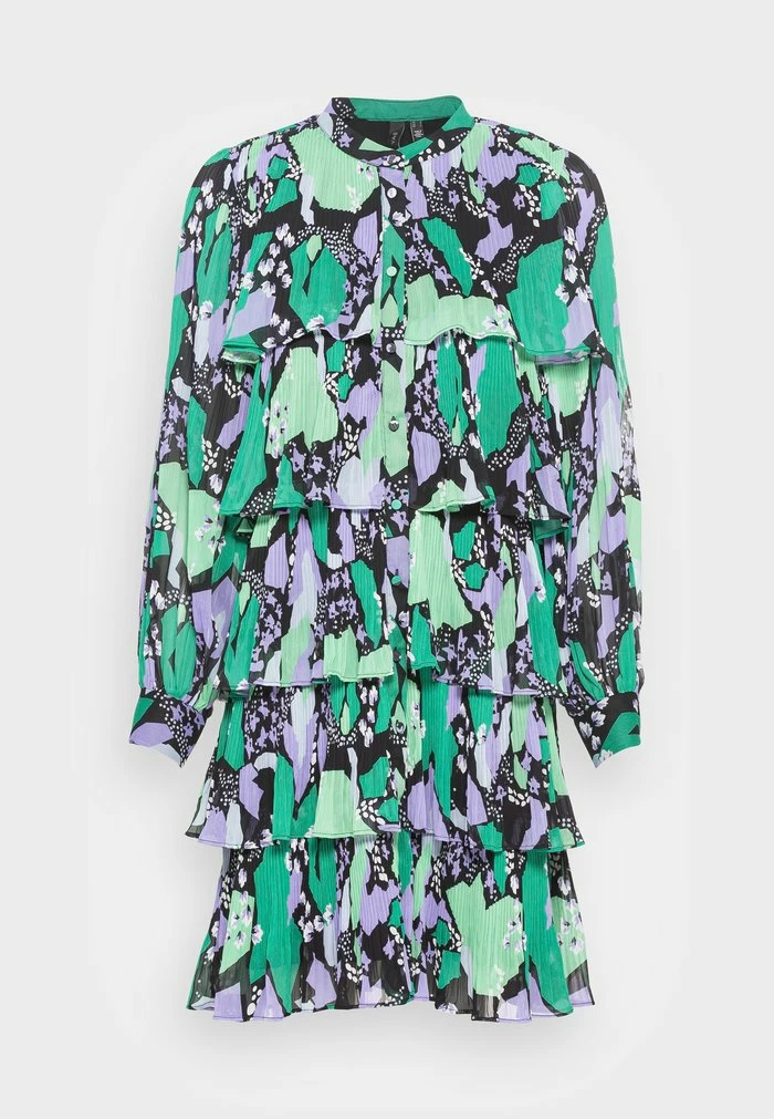 YASBASTI DRESS - Robe De Jour - Green 4 YASBASTI DRESS - Robe De Jour - Green – Image 4