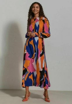 YAS Robe Longue - Mazarine Blue