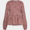 YASBLUMA SMOCK - Blouse - Ballerina/bluma Checks