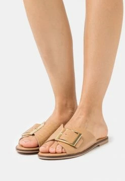 YASRIMLO FLAT - Mules - Biscuit