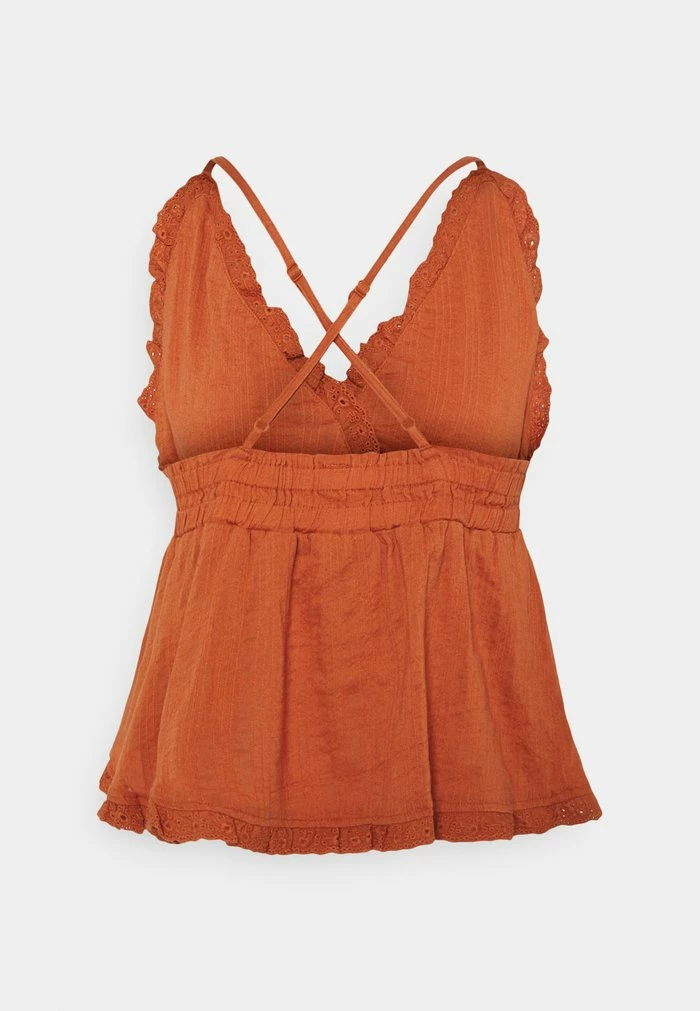 YASFERIDA SINGLET FEST - Blouse - Autumn Leaf 2 YASFERIDA SINGLET FEST - Blouse - Autumn Leaf – Image 2