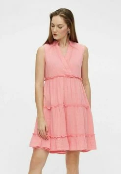 YAS Robe De Jour - Salmon Rose