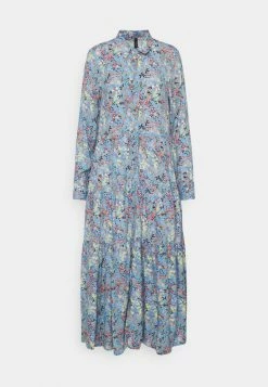 YASSANTOS LONG DRESS - Robe Longue - Dusk Blue/santos