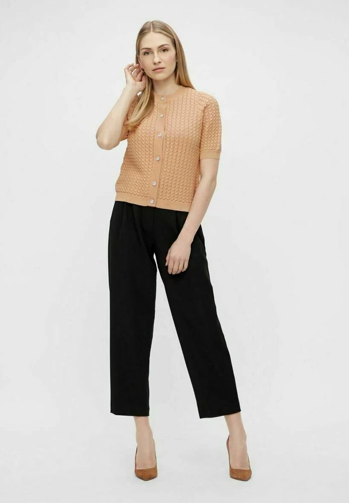 YAS HULVA - Gilet - Golden Straw 2 YAS HULVA - Gilet - Golden Straw – Image 2