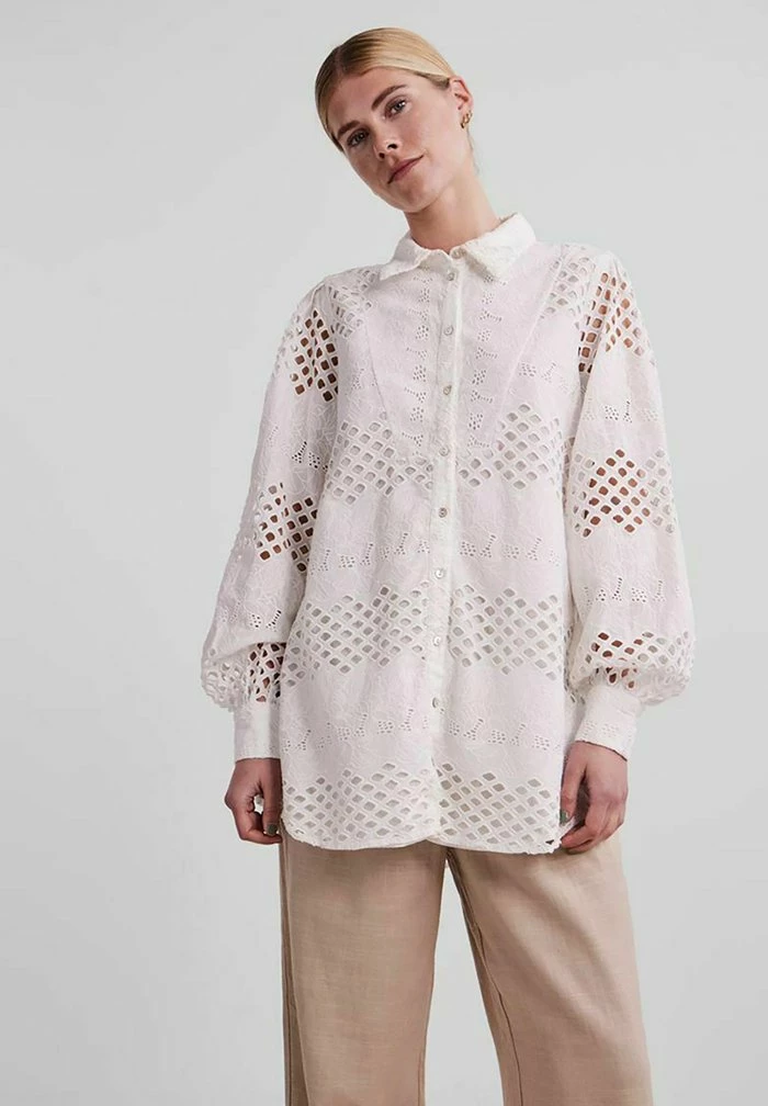 YASHAMALLA - Chemisier - Star White 1 YASHAMALLA - Chemisier - Star White