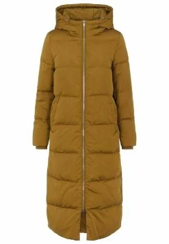 YAS LONG COAT - Doudoune - Bronze Brown -YAS Soldes Boutique 3f17b850e8e94ce9aa3c4369774f093f