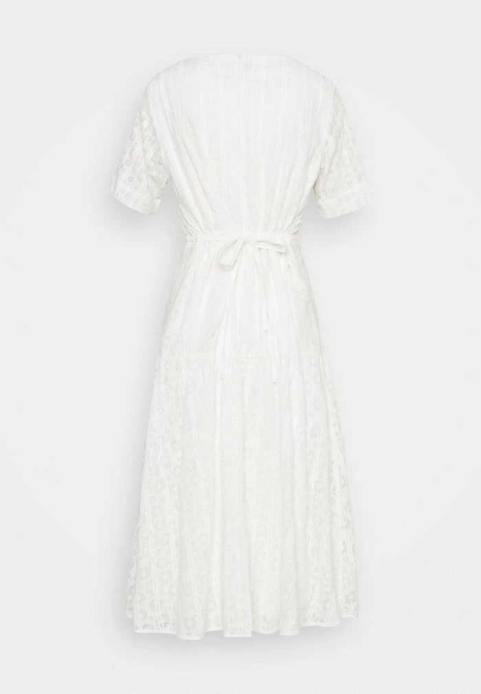 YASLINI MIDI DRESS - Robe De Jour - Eggnog 2 YASLINI MIDI DRESS - Robe De Jour - Eggnog – Image 2