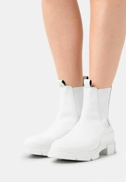 YASRAINY BOOTS - Bottines à Plateau - All White Or All Beige