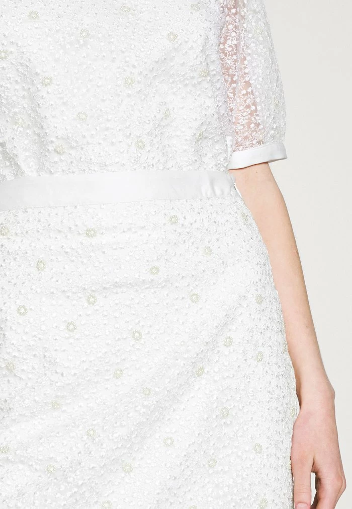 YASBODA SKIRT - Jupe Crayon - Ivory 4 YASBODA SKIRT - Jupe Crayon - Ivory – Image 4