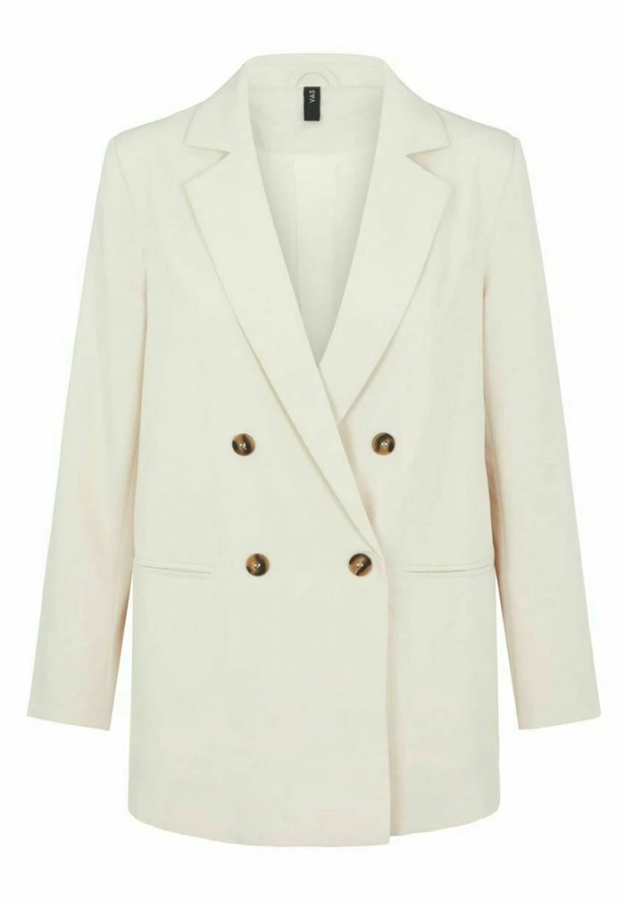 YASBRIZAL - Manteau Court - Eggnog 6 YASBRIZAL - Manteau Court - Eggnog – Image 6