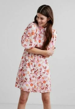 YASFAMULA - Robe Chemise - Star White