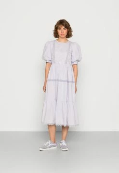 YASVIBSA MIDI DRESS - Robe De Jour - Purple Heater