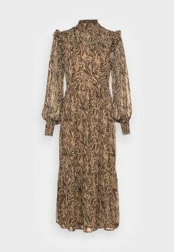 YASNINNO LONG DRESS - Robe De Jour - Brown 8 YASNINNO LONG DRESS - Robe De Jour - Brown -YAS Soldes Boutique 44e15d4472c940c1b8f5a36d5ad83067