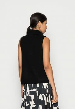 YASDALMA ZIP - Pullover - Black -YAS Soldes Boutique 4601d6ef58894003b035aa1242b475e3