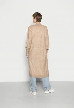 YASCALI LONG CARDIGAN - Gilet - Cuban Sand Melange -YAS Soldes Boutique 46111c90d4ff4f4fb4588600b2c58f14